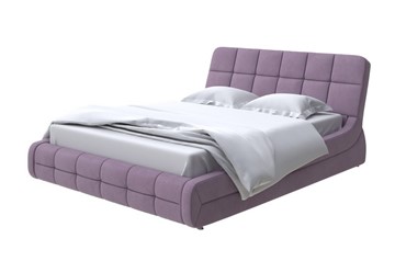 Двуспальная кровать Corso-6 200х200, Велюр (Ultra Сливовый) в Ангарске
