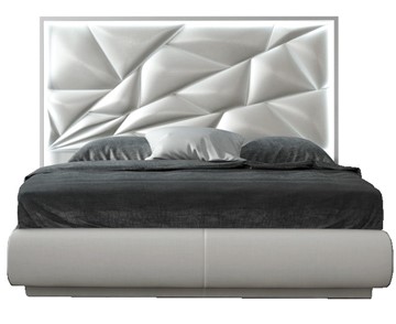 Кровать двуспальная FRANCO KIU 1242 с LED подсветкой изголовья (180х200) в Братске - предосмотр