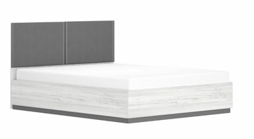 Кровать с подъемным механизмом 2-спальная Винтер-16, винтерберг/темно-серый/спейс графит в Ангарске - предосмотр
