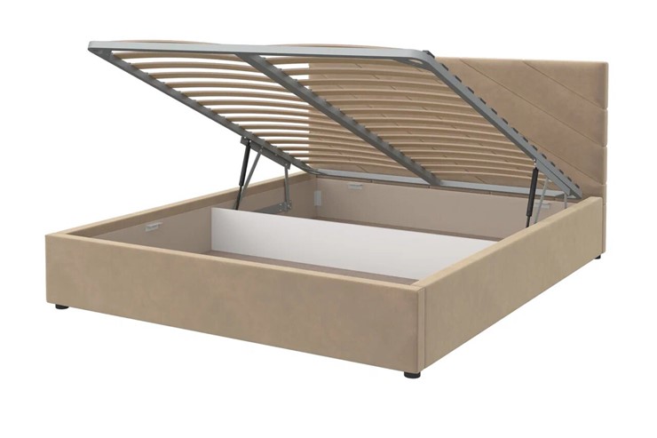 Кровать Юта 160х200 (вариант 2) с подъёмным механизмом в Ангарске - изображение 1