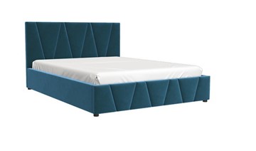 Спальная кровать Вендетта (вариант 1 велюр) 1600х2000 с основанием в Ангарске