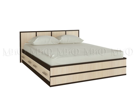 Односпальная кровать Сакура 1200 с ящиками в Ангарске - изображение