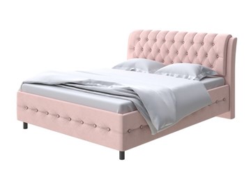 Кровать Como (Veda) 4 180х200, Велюр (Ultra Розовый мусс) в Ангарске