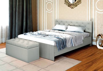 Кровать с мягким изголовьем Версаль Анита с ортопедическим основанием 160*200 в Ангарске