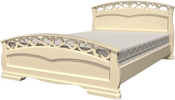Спальная кровать Грация-1 (слоновая кость) 120х200 в Ангарске