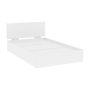 Кровать Алиса (L10) Белый, с основанием в Братске