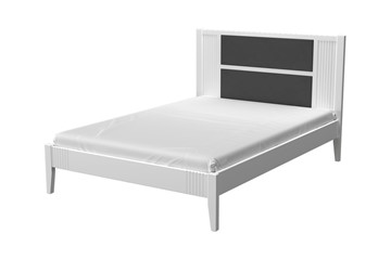 Спальная кровать Бетти из массива сосны (Белый Античный) 180х200 в Братске