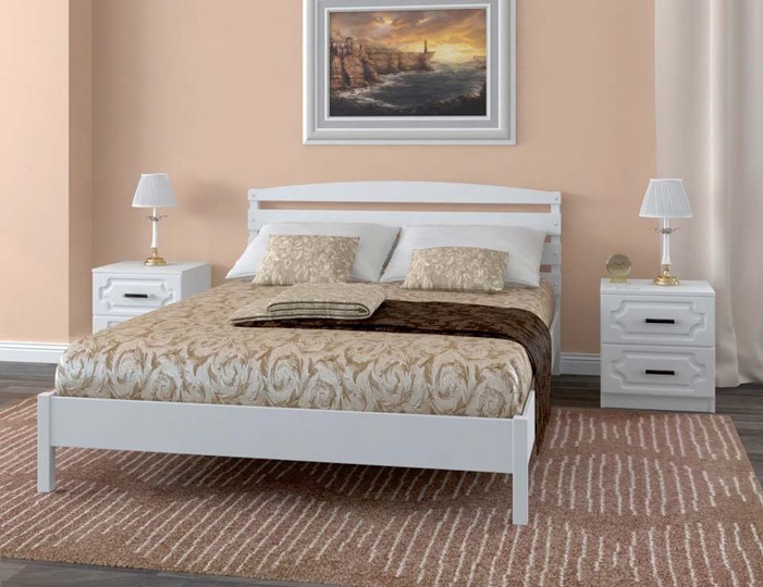 Спальная кровать Камелия-1 (Венге) 140х200 в Ангарске - изображение 1