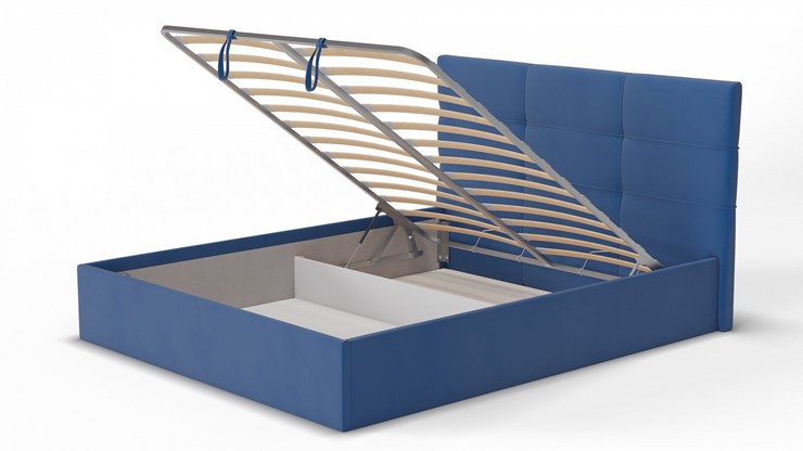Кровать в спальню Кристалл Эко 1400х2000 с подъёмным механизмом в Братске - изображение 4