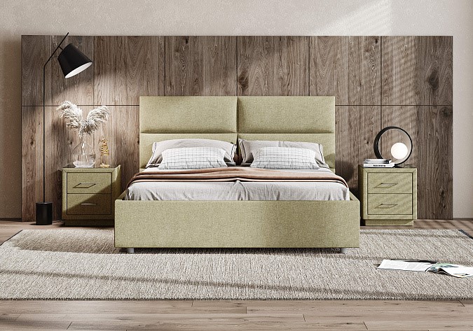 Двуспальная кровать Omega 180х190 с основанием в Братске - изображение 1