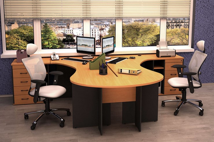 Комплект офисной мебели Moно-Люкс в Братске - изображение
