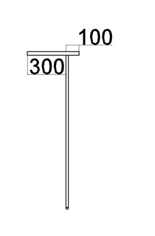 Стойка ресепшен прямая без боковых стенок DEX DMS 160 1600х400х1200 мм. Венге в Ангарске - изображение 1