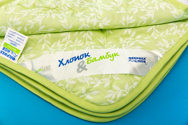 Одеяло лёгкое двуспальное Хлопок & Бамбук в Ангарске - изображение 1