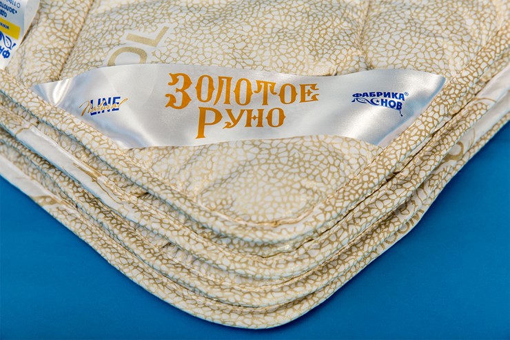 Одеяло всесезонное полутороспальное Золотое Руно в Ангарске - изображение 1