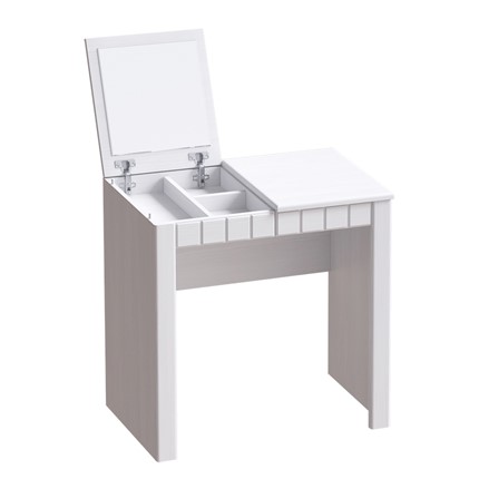 Столик туалетный Прованс, Бодега белая/Платина премиум в Ангарске - изображение