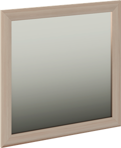 Зеркало навесное Глэдис М29 (Шимо светлый) в Ангарске