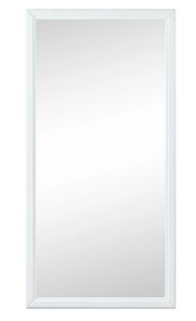 Зеркало навесное в спальню Ника (белый) 119,5 см x 60 см в Ангарске