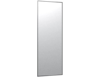 Настенное зеркало в спальню Сельетта-5 глянец серебро (1500х500х9) в Ангарске