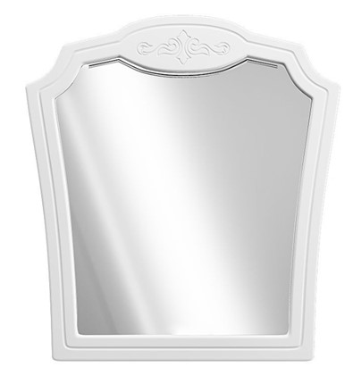 Зеркало навесное Лотос (Белый) в Ангарске - изображение