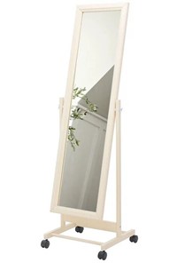 Напольное зеркало в спальню BeautyStyle 27 (135х42,5см) Слоновая кость в Ангарске - предосмотр 6