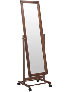 Зеркало напольное в спальню BeautyStyle 27 (135х42,5см) Средне-коричневый в Ангарске - предосмотр