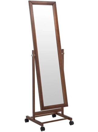 Зеркало напольное в спальню BeautyStyle 27 (135х42,5см) Средне-коричневый в Ангарске - изображение