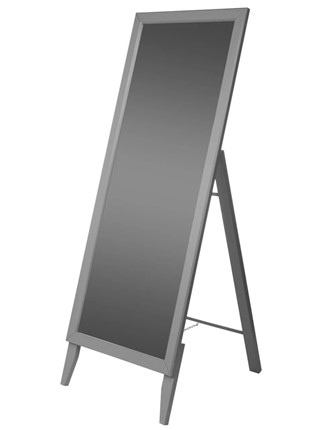 Напольное зеркало BeautyStyle 29 (131х47,1х41,5см) Серый в Ангарске - изображение