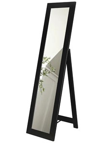 Зеркало напольное в гардероб BeautyStyle 8 (черный) в Ангарске - предосмотр 3