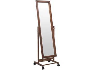 Напольное зеркало в спальню В 27Н (средне-коричневый) в Ангарске