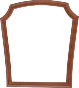 Зеркало настенное Лак (Орех) в Ангарске