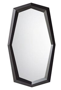 Навесное зеркало S052 черный матовый в Ангарске