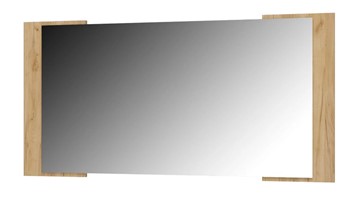 Зеркало настенное Тоскана (Дуб крафт золотой/Белый поры глубокие) в Ангарске