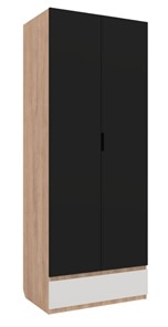 Распашной шкаф Юниор-4  для одежды  со складной дверью в Ангарске