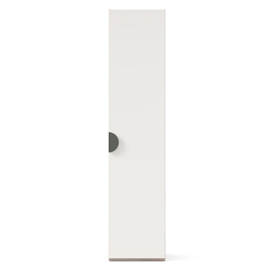 Шкаф одностворчатый Нео ЛД 541.030.000, Дуб Маувелла PR/Белый в Ангарске - изображение 4