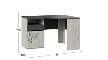 Детский угловой стол с ящиками Оксфорд-2 ТД-399.15.03 в Ангарске - предосмотр 5