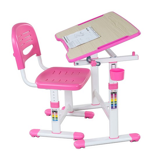Стол растущий и стул Piccolino II Pink в Братске - изображение 3