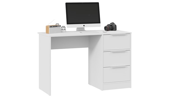 Письменный стол Марли Тип 1 (Белый) в Братске - изображение