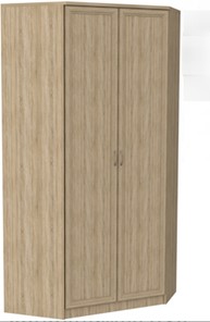 Шкаф распашной 403 несимметричный, цвет Дуб Сонома в Ангарске - предосмотр