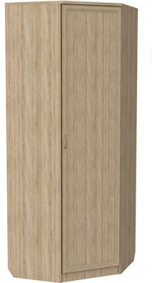 Шкаф распашной 400 угловой, цвет Дуб Сонома в Братске - изображение