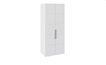 Шкаф Наоми с 2-мя дверями, цвет Белый глянец СМ-208.07.03 в Ангарске