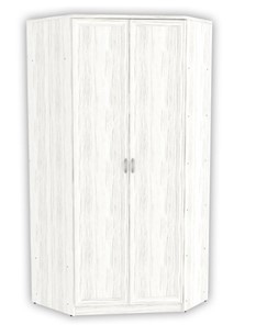 Распашной угловой шкаф 403 несимметричный, цвет Арктика в Ангарске
