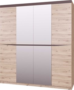Шкаф четырехдверный Тиана ШР-4 (С зеркалом) в Ангарске - предосмотр