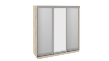 Шкаф 3-х дверный Румер, цвет Дуб Сонома, Белый снег СШК 1.210.70-13.11.13 в Ангарске