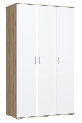 Шкаф в спальню ШР-3 Лайт Дуб сонома / Белый в Ангарске - изображение