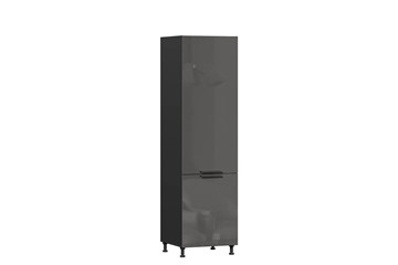 Кухонный шкаф под холодильник Герда 279.280.000.128 (Антрацит) в Ангарске