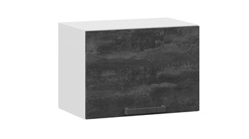 Кухонный навесной шкаф Детройт 1В5Г (Белый/Угольный Камень) в Ангарске - предосмотр