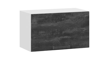 Шкаф настенный Детройт 1В6Г (Белый/Угольный Камень) в Ангарске