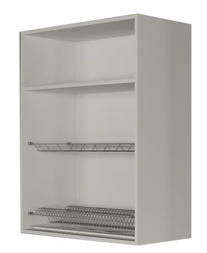 Кухонный шкаф ВС9 80, МДФ Океания/Антрацит в Ангарске - изображение 1