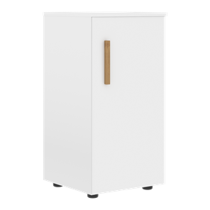Низкий шкаф колонна с глухой дверью правой FORTA Белый FLC 40.1 (R) (399х404х801) в Ангарске