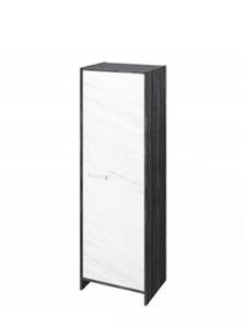 Распашной шкаф-гардероб Festus FI-621.G, Древесина Графит/Мрамор Леванто белый в Ангарске